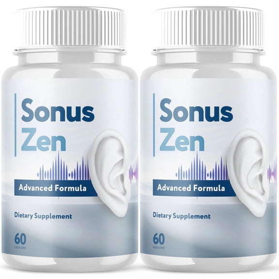 Sonus Zen Advanced Hearing Support Pills Natural Ear Health Support SonusZen 120 Capsules