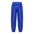 thumbnail image 1 of SonxaHe Big Girl Boy Pants Sequin Dancewear Loose Dance Pants Kids Party Holiday Costume Jazz Streetwear Trousers Blue,Sized 7-8, 1 of 8