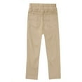 thumbnail image 1 of SonxaHe Little Boy Pants Fleece Lined Stretch Waist Warm Thickened Pants Kids School Sports Comfy Fall Winter Trousers Beige,Sized 7-8, 1 of 3