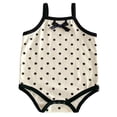 thumbnail image 1 of SonxaHe Newborn Girl's Bodysuits Cute Bow Tie Sleeveless Romper Baby Summer Lightweight Cozy Jumpsuits Clothes White,Size 3-6 M, 1 of 7