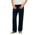 thumbnail image 1 of SonxaHe Pants for Big Boy Breathable Straight Leg Trousers Kids Cozy Daily Play Outdoor Pants with Elastic Waist Blue,Size 12-13 Y, 1 of 5