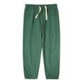 thumbnail image 1 of SonxaHe Toddler Boys Pants Drawstring Elastic Waist Loose Jogger Children Spring Summer Breathable Lightweight Trousers Green,Size 3-4 Y, 1 of 2
