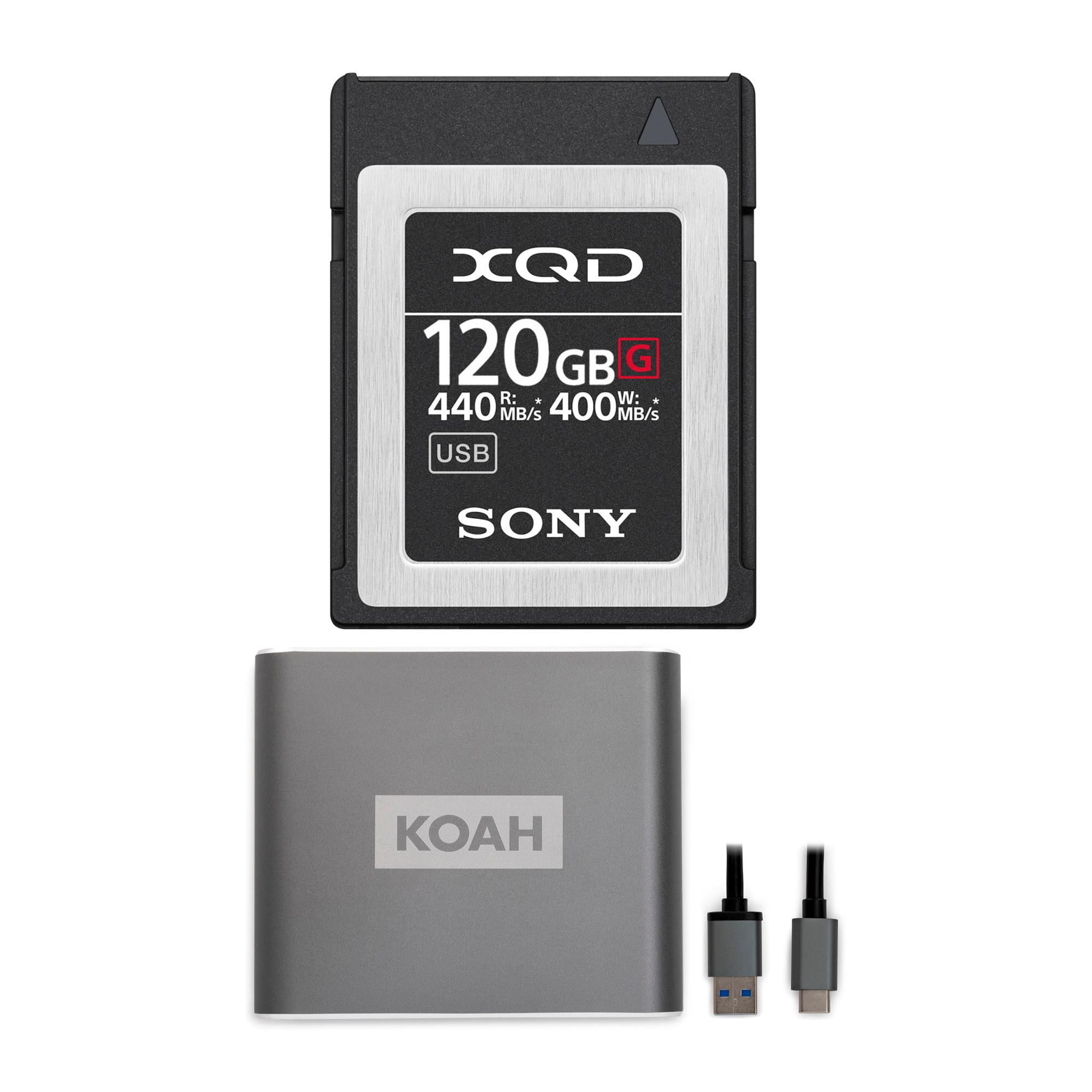 SONY XQDカード120GB カードリーダーセット 【公式通販】