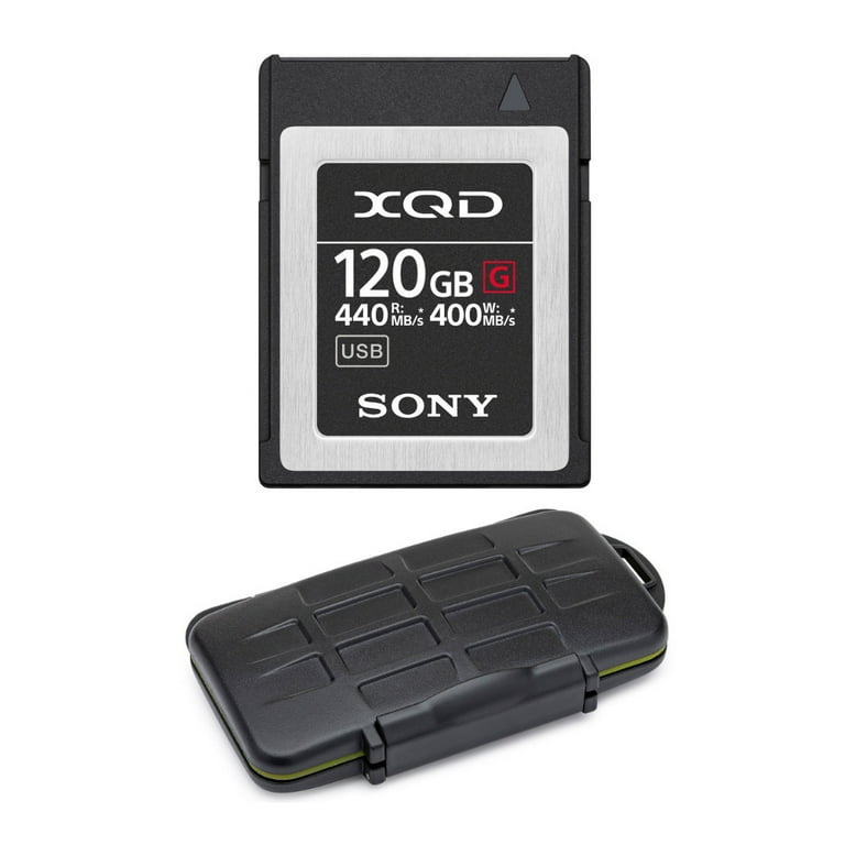 Sony 120GB XQD G Series Memory Card with Rugged Memory Card Sony 120GB XQD G Series Memory Card with Rugged Memory Card