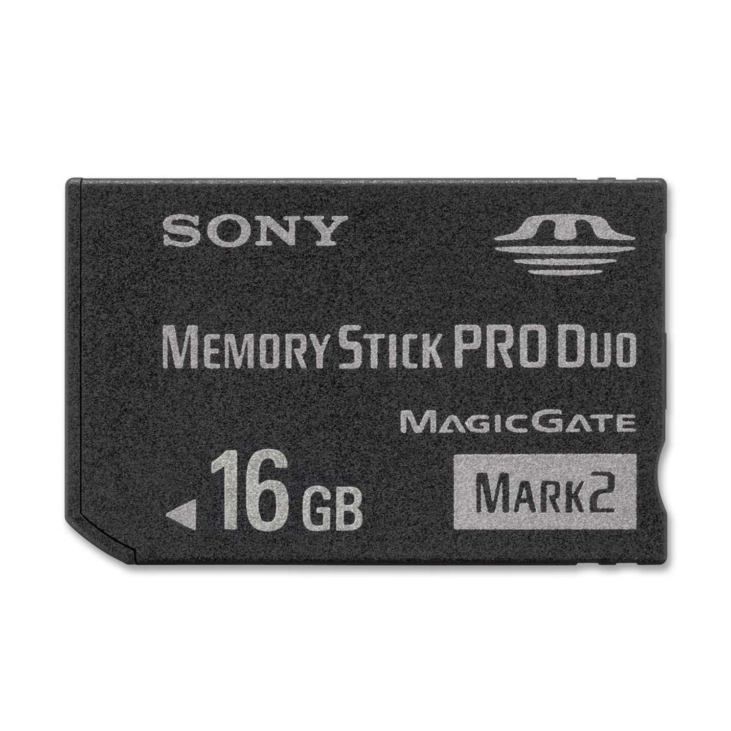 Sony 16 GB Memory Stick PRO Duo, 1 Pack - Walmart.com