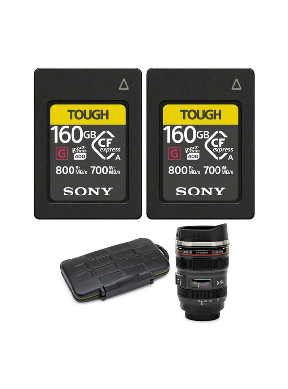 Sony 160GB CFexpress Type A Tough Series 2-Pack Bundle