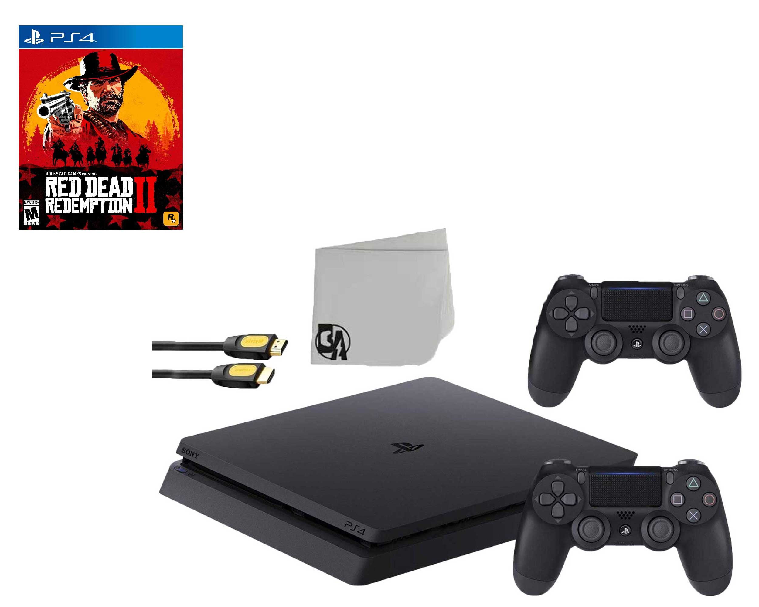 Sony PlayStation 4 Pro (1TB) Console with Red Dead Redemption 2 Bundle