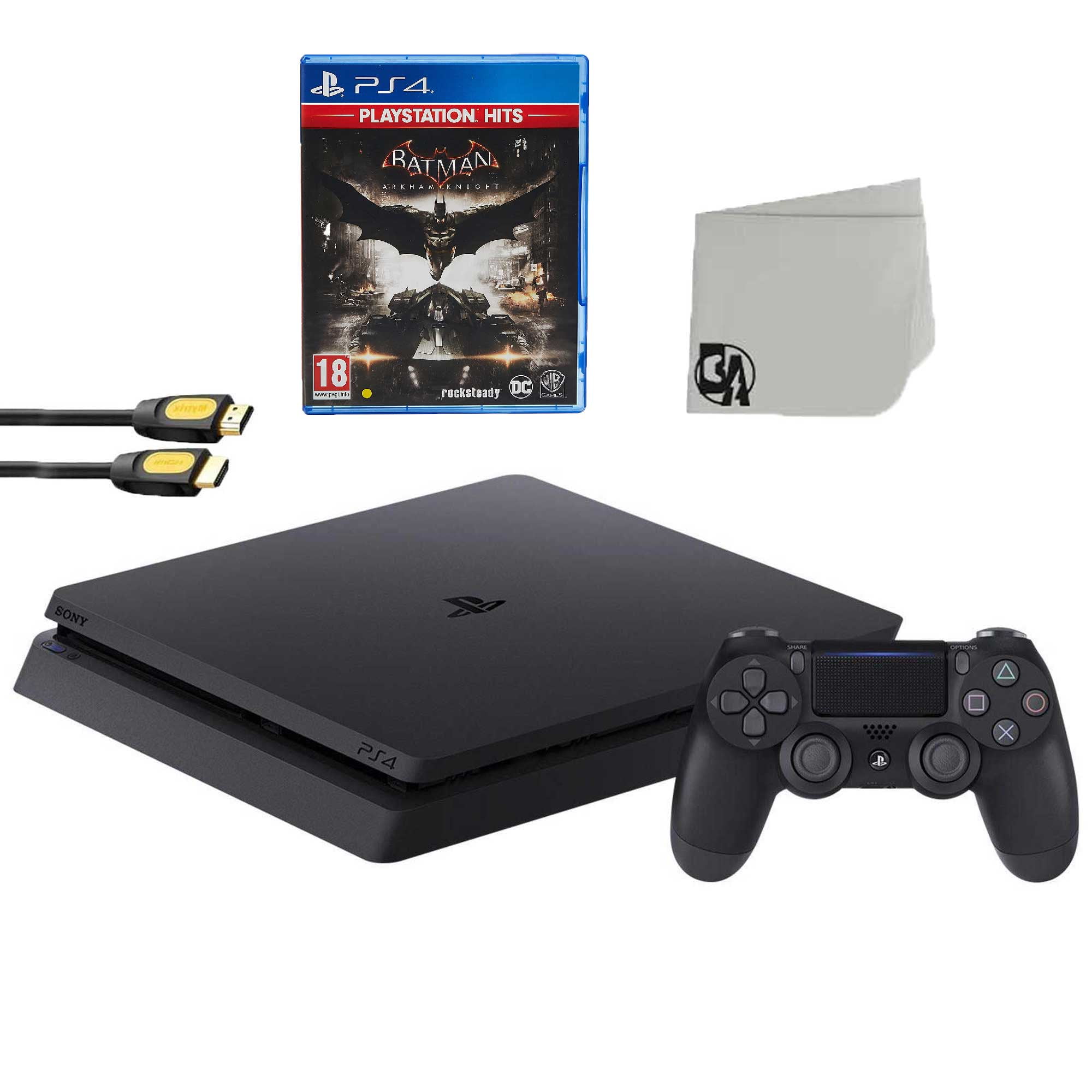 Sony 2215A PlayStation 4 Slim 500GB Gaming Console Black with Spider-Manr  Game BOLT AXTION Bundle Lke New