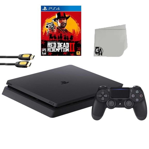 Pre-Owned Sony 2215A PlayStation 4 Slim 500GB Gaming Console with Call of Duty Black Ops 4, Black