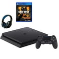 thumbnail image 1 of Pre-Owned Sony 2215B PlayStation 4 Slim 1TB Gaming Console Black with Call of Duty Black Ops 4 Game BOLT AXTION Bundle Lke New, 1 of 2