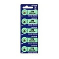 thumbnail image 1 of Sony 379 - SR521 Silver Oxide Button Battery 1.55V - 100 Pack + FREE SHIPPING!, 1 of 1