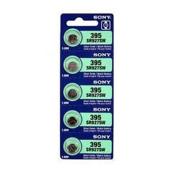 Sony 395/399 - SR927 Silver Oxide Button Battery 1.55V - 50 Pack + FREE SHIPPING!