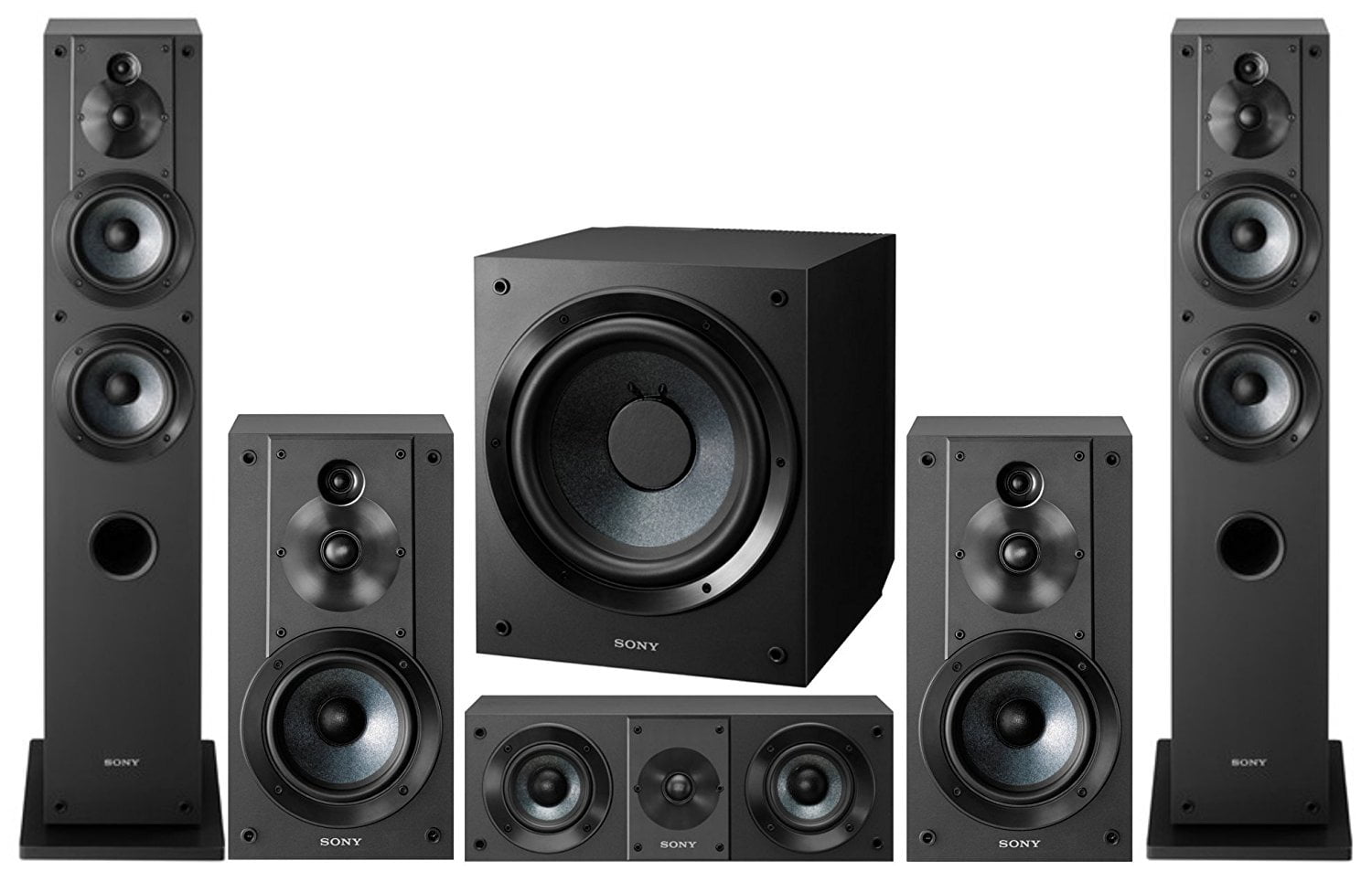 Sony 5.1-Channel Surround Sound Multimedia Home Theater Speaker Set  (Discontinued)