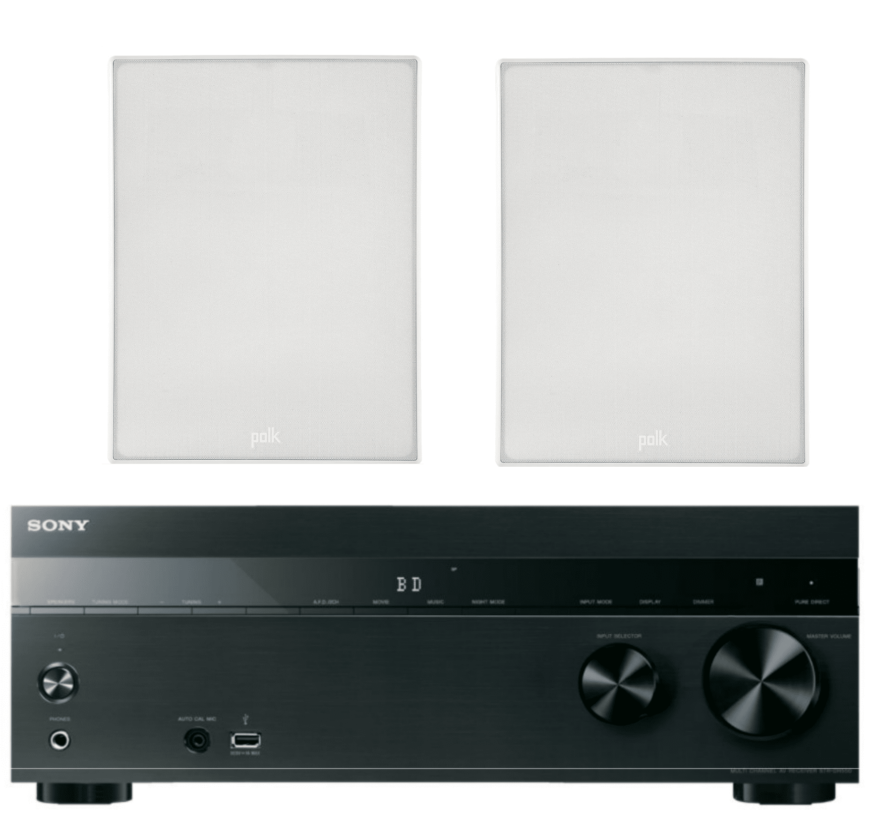Sony 5.2 Home Theater Systems, Black and White
