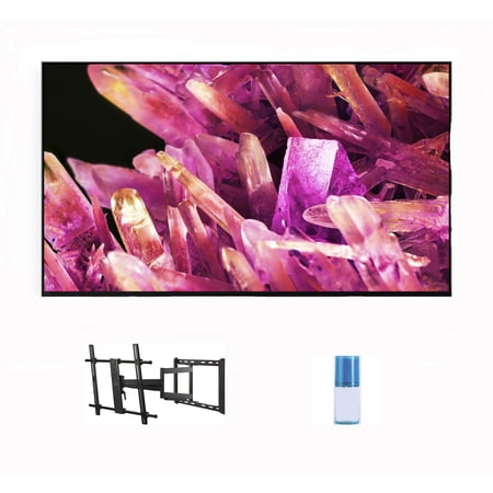 Sony 55 Inch 4K Ultra HD TV X90K Series: BRAVIA XR Full Array LED Smart Google TV with Dolby Vision HDR with a Walts TV Large/Extra Large Full Motion Mount and Walts HDTV Screen Cleaner Kit (2022)