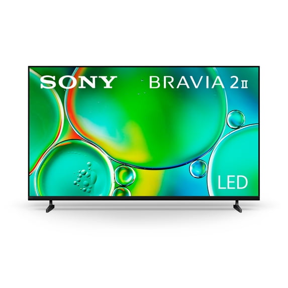 Sony 55” class BRAVIA 2 II LED 4K HDR Smart Google TV K-55S20, 2025 Model