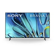 Sony 65” Class BRAVIA 3 LED 4K HDR Smart Google TV K-65S30, 2024 Model