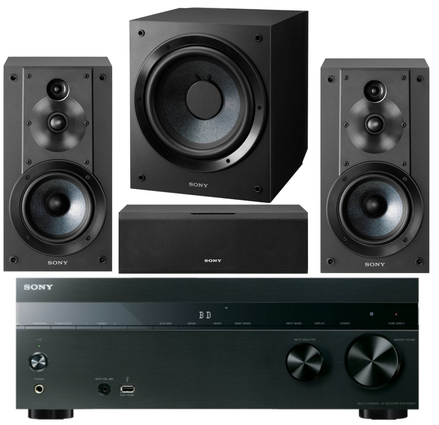 Sony A/V Bluetooth Home Theater System with 4K 3D