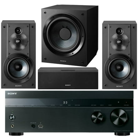 Sony 725 W 52 Channel Home Theater Systems, Black