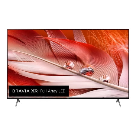 Sony Bravia XR XR-75X90J - 75" Diagonal Class (74.5" viewable) LED-backlit LCD TV - Smart TV - Google TV - 4K UHD (2160p) 3840 x 2160 - HDR - Direct LED - black