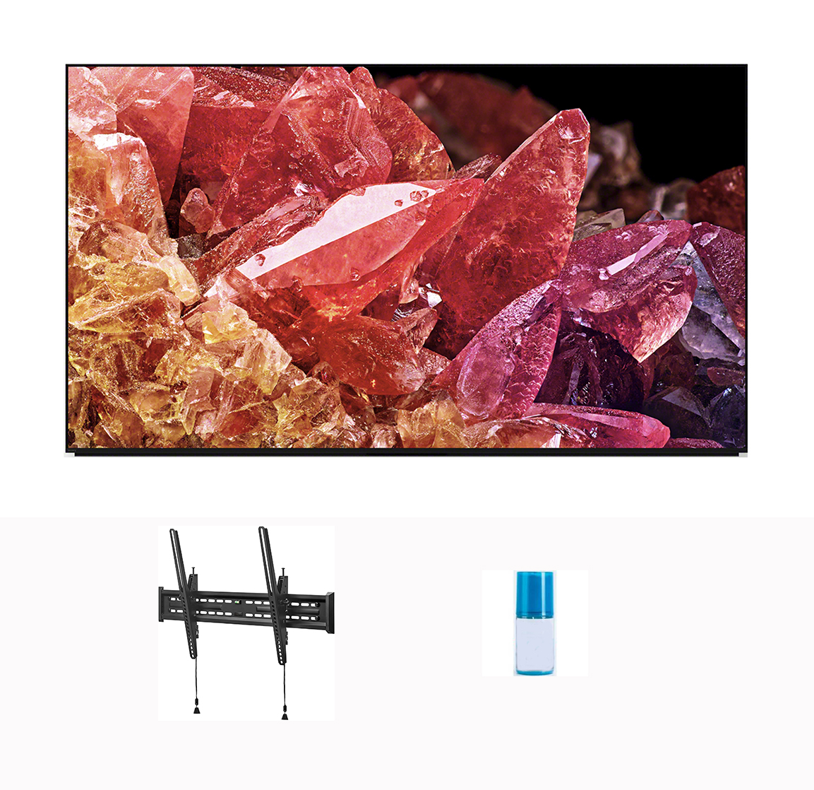 Sony 75 Inch 4K Ultra HD TV X95K Series: BRAVIA XR Mini LED Smart Google TV with Dolby Vision HDR with a Walts TV Large/Extra Large Tilt Mount and Walts HDTV Screen Cleaner Kit (2022) - image 1 of 9