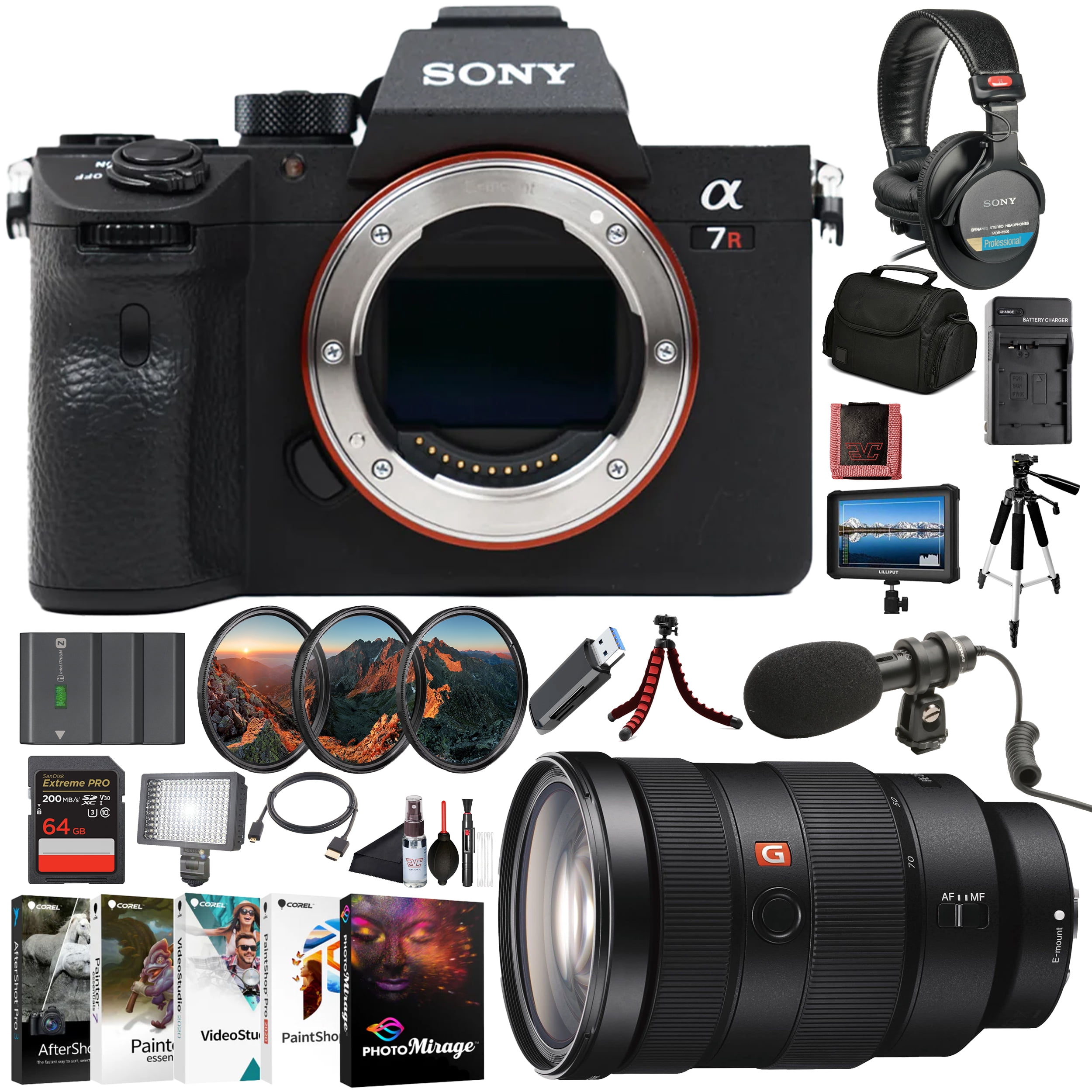 Sony α7R III Full-Frame Mirrorless Camera Body (ILCE-7RM3/B