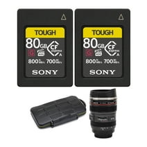 Sony 80GB CFexpress Type a Tough Series 2-Pack Bundle