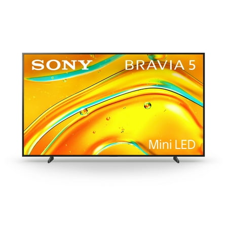 Sony 98 class BRAVIA 5 Mini LED 4K HDR Smart Google TV K-98XR50, 2025 Model