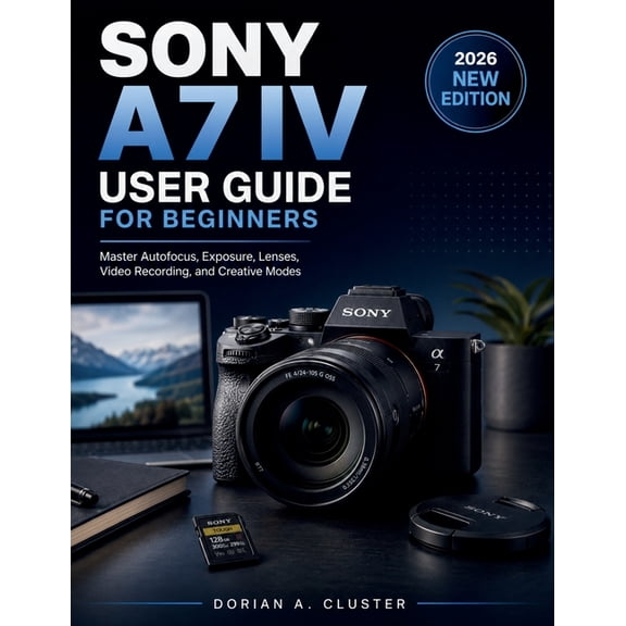 Sony A7 IV User Guide for Beginners: Master Autofocus, Exposure, Lenses, Video Recording, and Creative Modes, (Paperback)