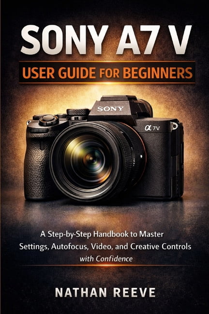 Sony Camera Guide User Sony A7 V User Guide for Beginners: A Step by Step Manual to Master ...
