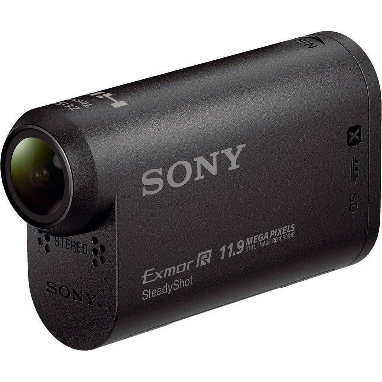 Sony HDR-AS20/B Compact POV Action Camcorder, 11.9MP, HDMI, HD 1080/60p, Wi-Fi
