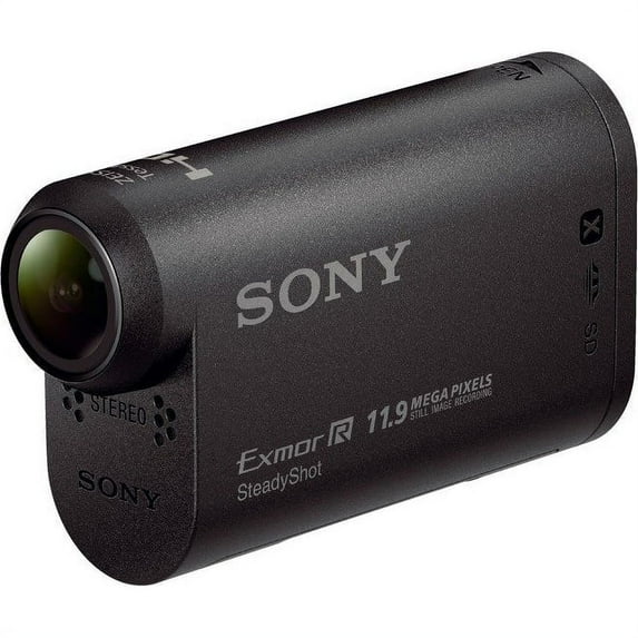 Sony HDR-AS20/B Compact POV Action Camcorder, 11.9MP, HDMI, HD 1080/60p, Wi-Fi