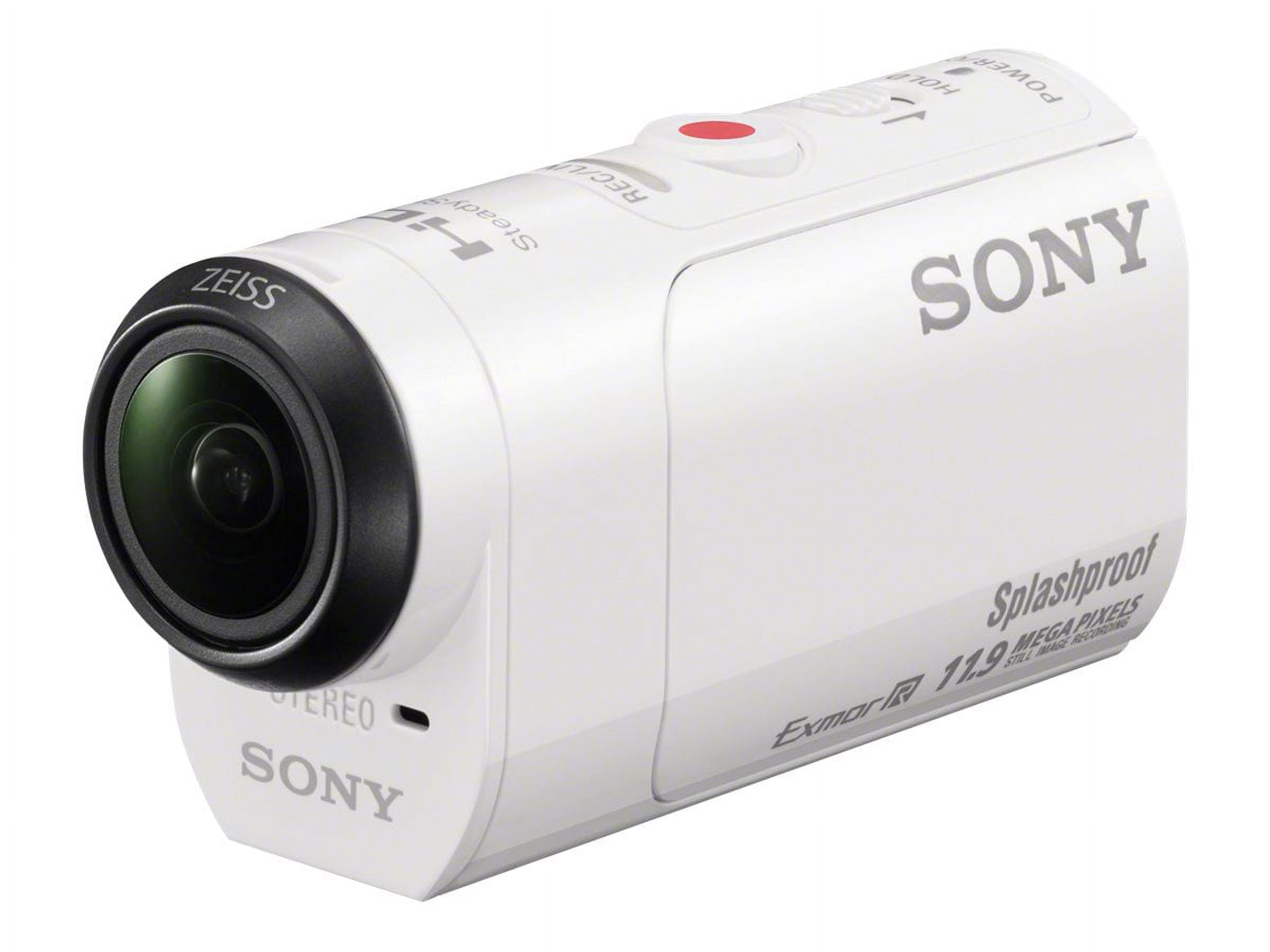Sony Action Cam Mini HDR-AZ1 - Action camera - 1080p - 16.8 MP - Carl Zeiss  - Wi-Fi, NFC - underwater up to 9.8 ft - white