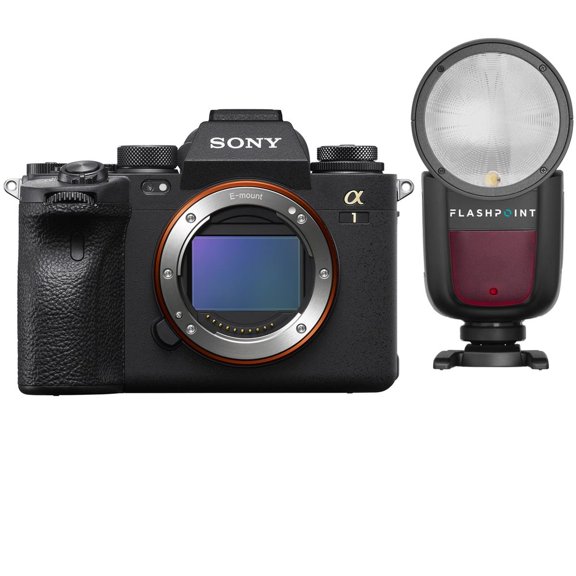 Sony Alpha 1 Full Frame Mirrorless Digital Camera Bundle with Speedlight