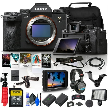 Sony Alpha 1 Mirrorless Digital Camera (Body Only) (ILCE-1/B) - Pro Bundle