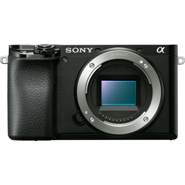 Sony Alpha 6100 Mirrorless Camera Body Only, Black, 4K