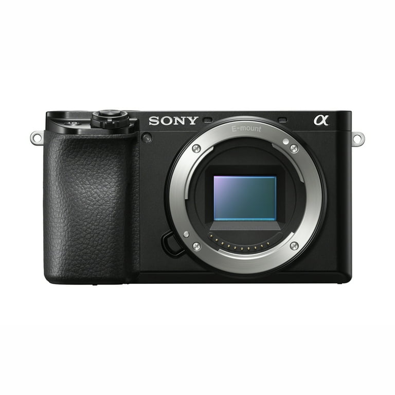 Sony Alpha 6100 24.2MP Mirrorless Camera Body Only, Black, 4K