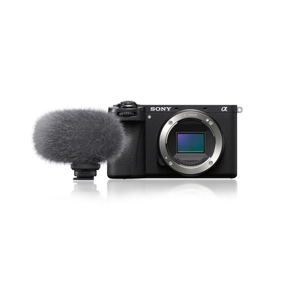 Sony Alpha 6700 APS-C Interchangeable Lens Hybrid Camera (Body Only) Bundle with Digital Shotgun Microphone ECM-M1 (2 Items)