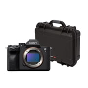 Sony Alpha 7 IV Full-Frame Mirrorless Lens Camera Body Only Bundle with 920 Molded Interior Hard Case with Foam Insert and Lid Organizer for Sony A7R Camera Black 2 Items