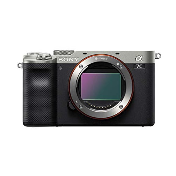 Sony Alpha 7C Full-Frame Mirrorless Camera - Silver (ILCE7C/S)(International Model)