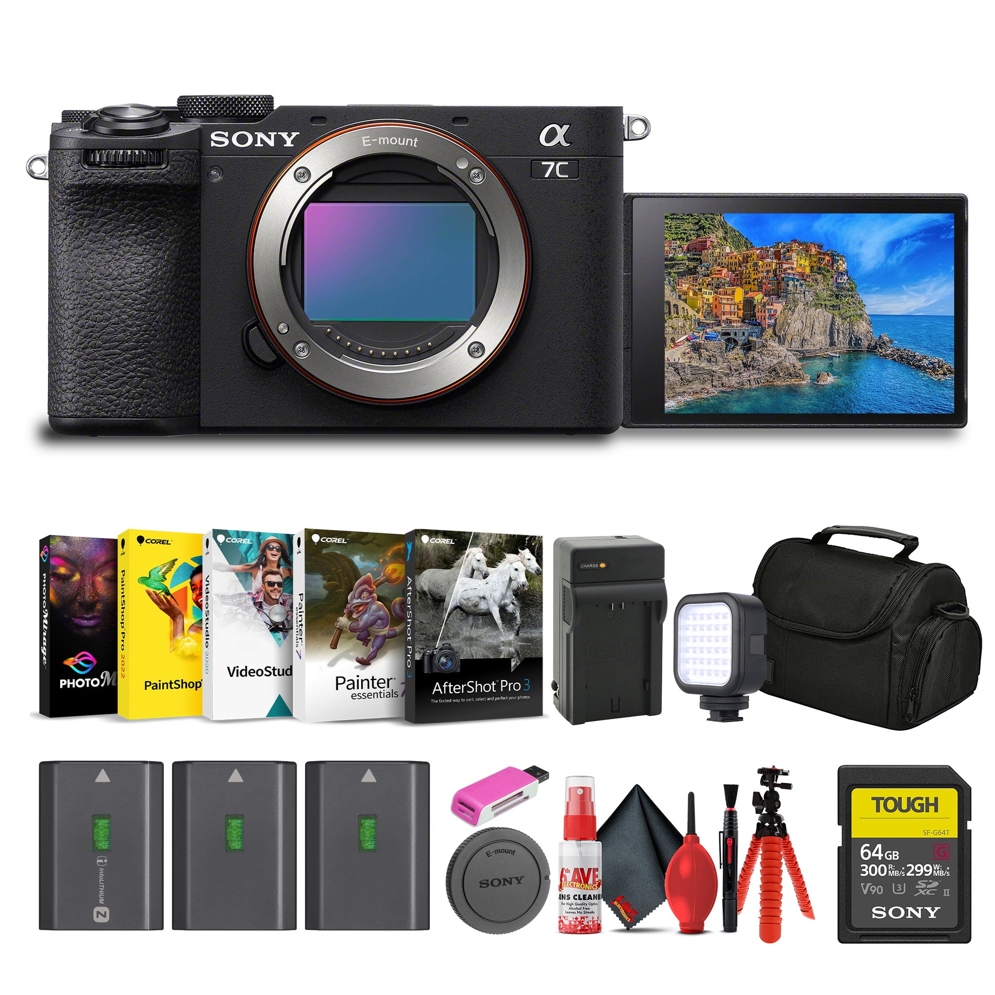 Sony Alpha 7C II Full-Frame Mirrorless Camera Body (International Model ...