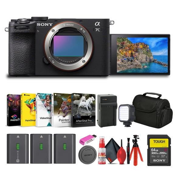 Sony Alpha 7C II Full-Frame Mirrorless Camera Body (International Model)
