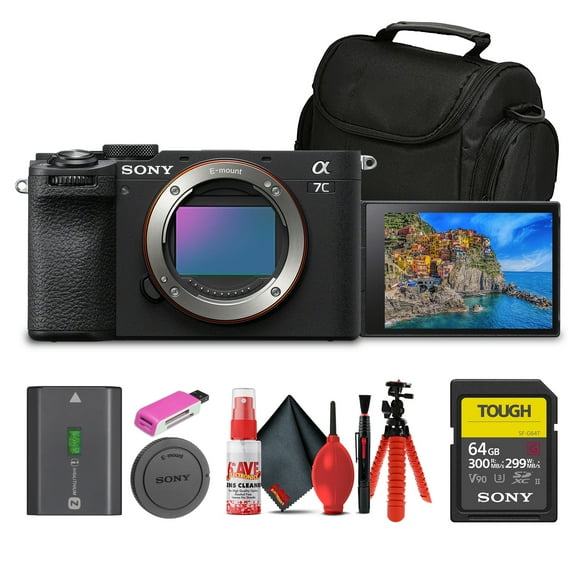 Sony Alpha 7C II Full-Frame Mirrorless Camera Body (International Model)
