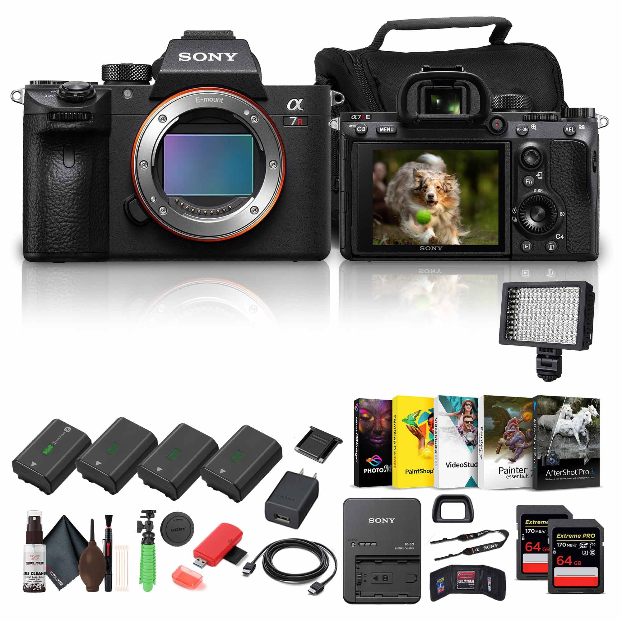 Sony Exmor R Charger Sony Alpha 7R III Full-Frame Mirrorless Digital Camera Body (ILCE-7RM3 ...