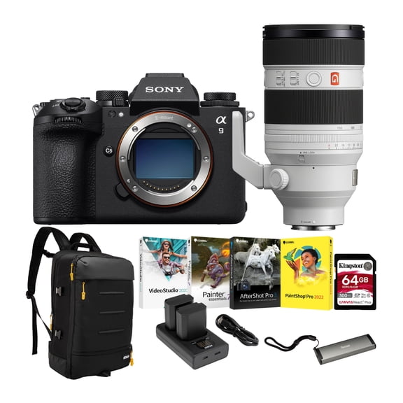 Sony Alpha 9 Mark III Full-frame Mirrorless Interchangeable Lens Camera with FE 50-150mm f/2 GM Lens Bundle
