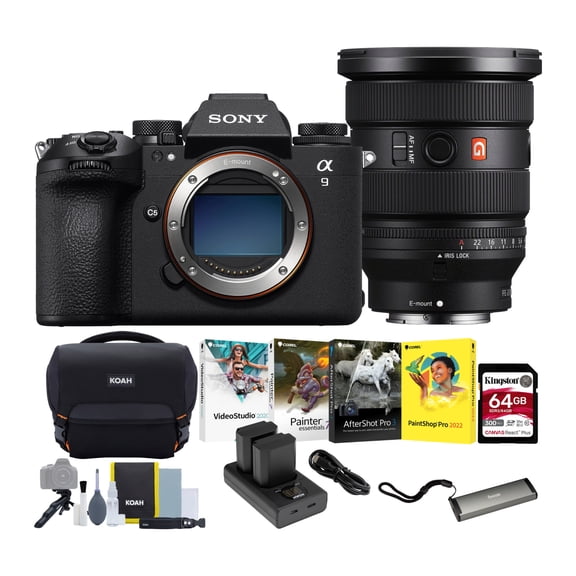 Sony Alpha 9 Mark III Mirrorless Camera with FE 16-35mm f/2.8 GM II Lens and Accessories Bundle