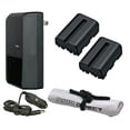 thumbnail image 1 of Sony Alpha DSLR-A300 'Intelligent' Batteries (2 Units) + AC/DC Travel Charger + Nwv Direct Microfiber Cleaning Cloth., 1 of 1