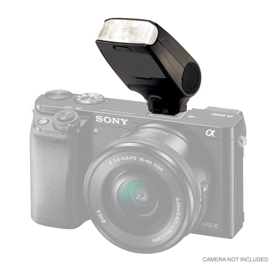 Small Sony Flash Sony Alpha DSLR A900 Bounce, Swivel Head Compact LCD Mult-Function ...