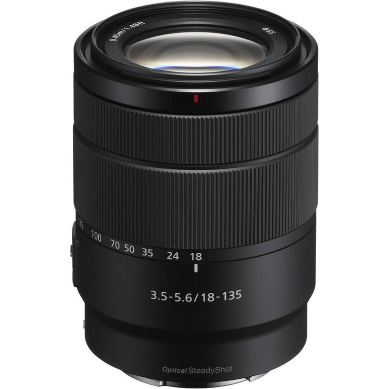 Sony Alpha E-Mount 18-135mm f/3.5-5.6 OSS Zoom Lens with High
