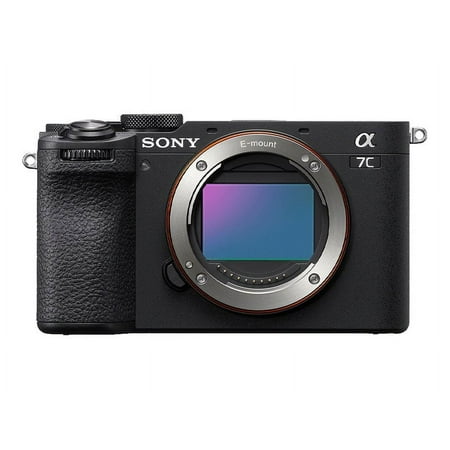 Sony - Alpha 7C II Full frame Mirrorless Interchangeable Lens Camera (Body Only) - Black